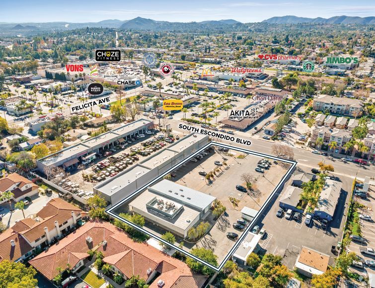 1600 S Escondido Blvd Escondido, CA 92025 Land Property for Lease on