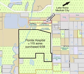 Orlando, FL Commercial Land - 14140 Boggy Creek Rd