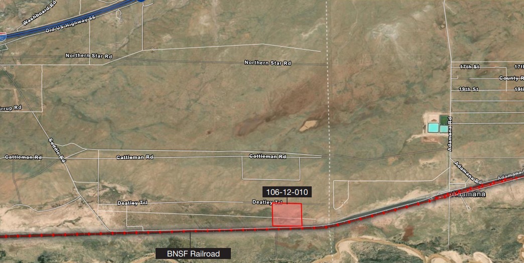 41.35 Acres Vacant Land North of the BNSF Railroad, Holbrook, AZ for Sale