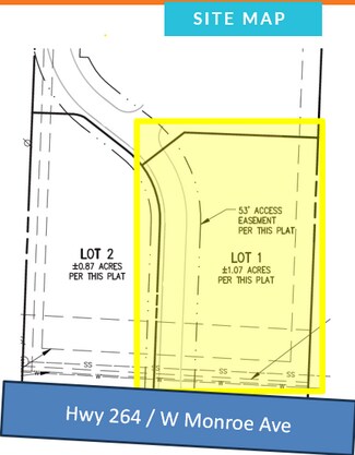 Lowell, AR Commercial Land - W Monroe Ave