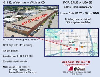 Wichita, KS Warehouse - 811 E Waterman St