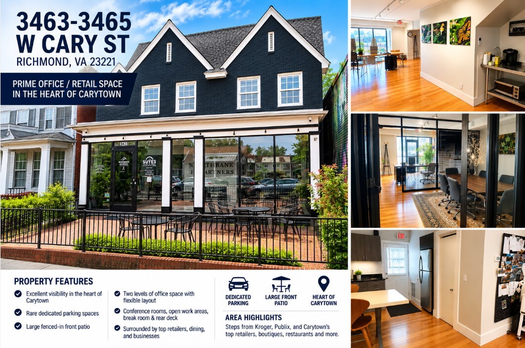 3463-3465 W Cary St, Richmond, VA for Rent
