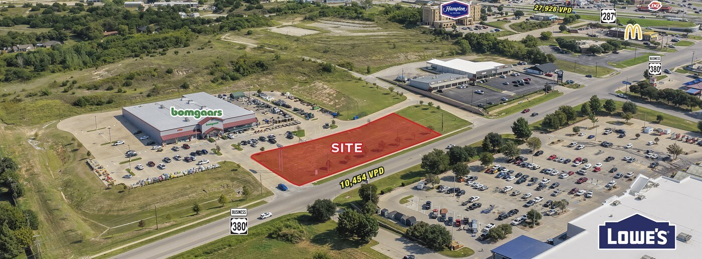 NWQ US 380 & US 287, Decatur, TX for Rent