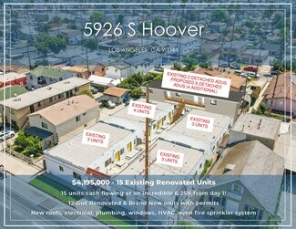 Los Angeles, CA undefined - 5926 S Hoover St