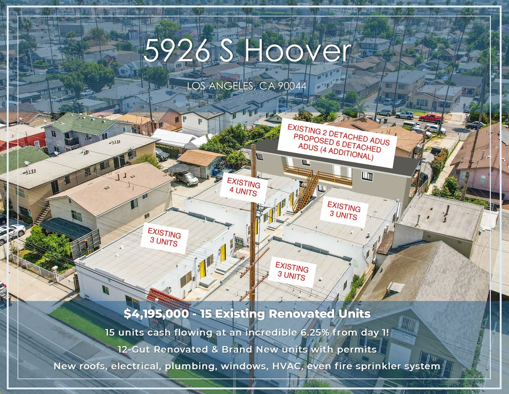 5926 S Hoover St, Los Angeles, CA for Sale
