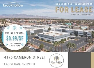 Las Vegas, NV Flex - 4175 Cameron St Las Vegas, NV Flex - 4175 Cameron St