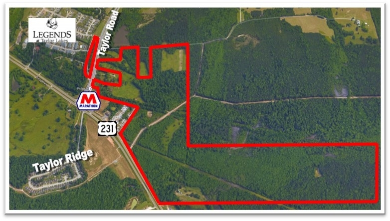 Taylor Rd & Highway 231, Montgomery, AL for Sale