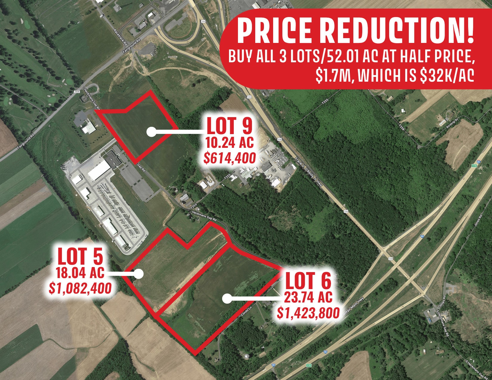 Heckmans Gap Rd, Mill Hall, PA for Sale