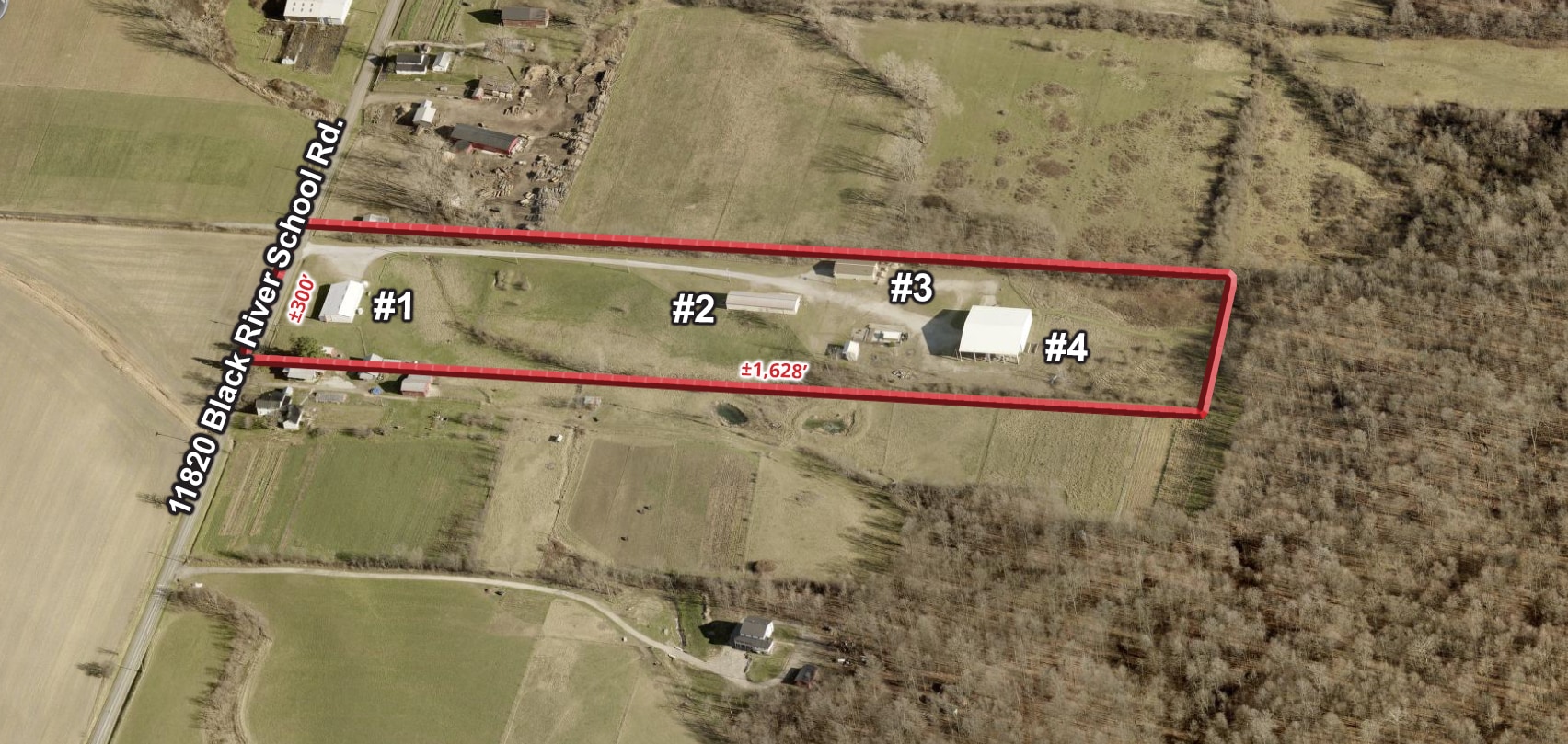 11820 Black River School Rd, Homerville, OH for Sale