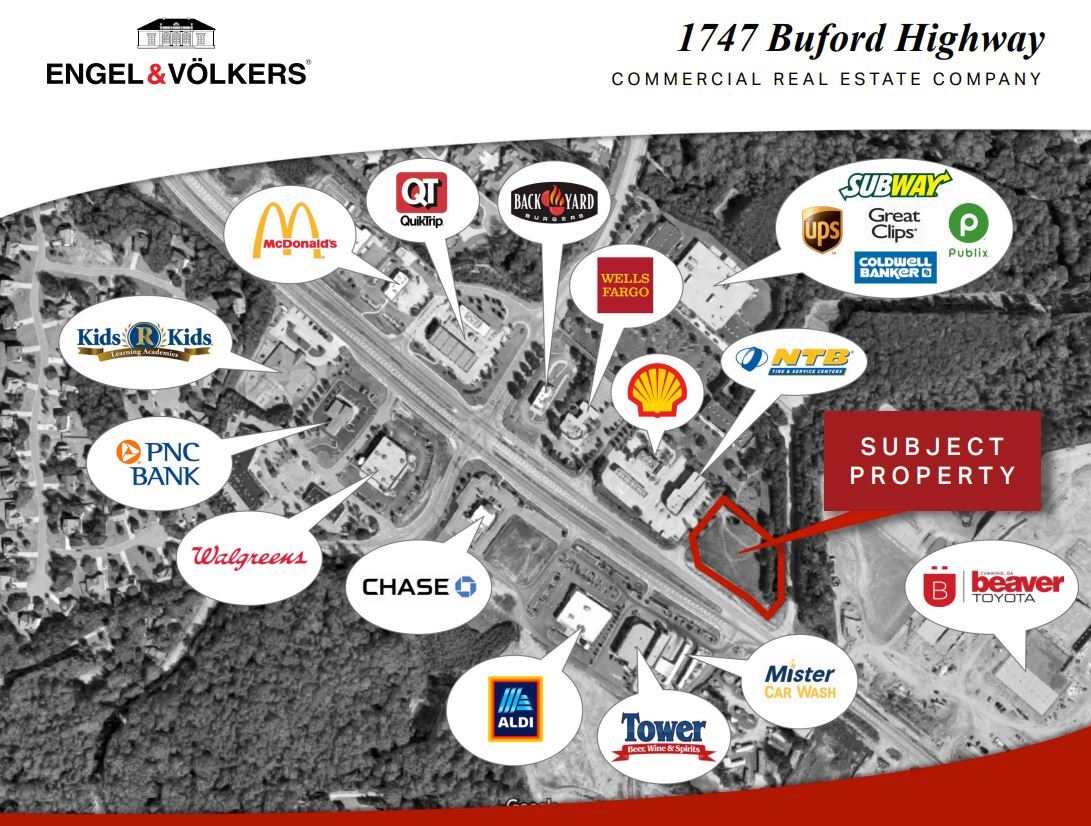 1747 Buford Hwy, Cumming, GA for Sale