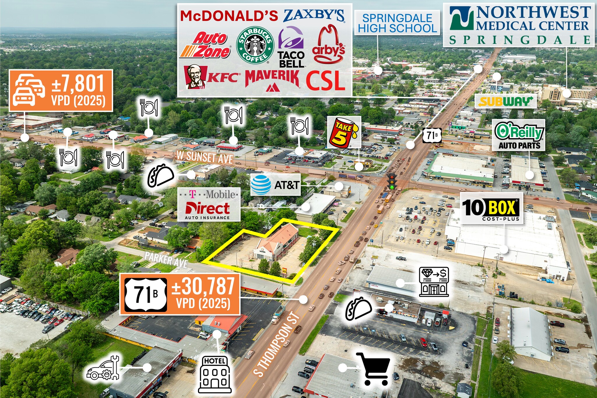 1112 S Thompson St, Springdale, AR for Sale