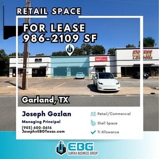 Garland, TX Retail - 1435-1445 W Kingsley Rd