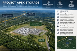 Waynesburg, PA Industrial Land - 295 Policz Rd