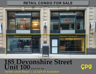 Boston, MA Office - 185 Devonshire St