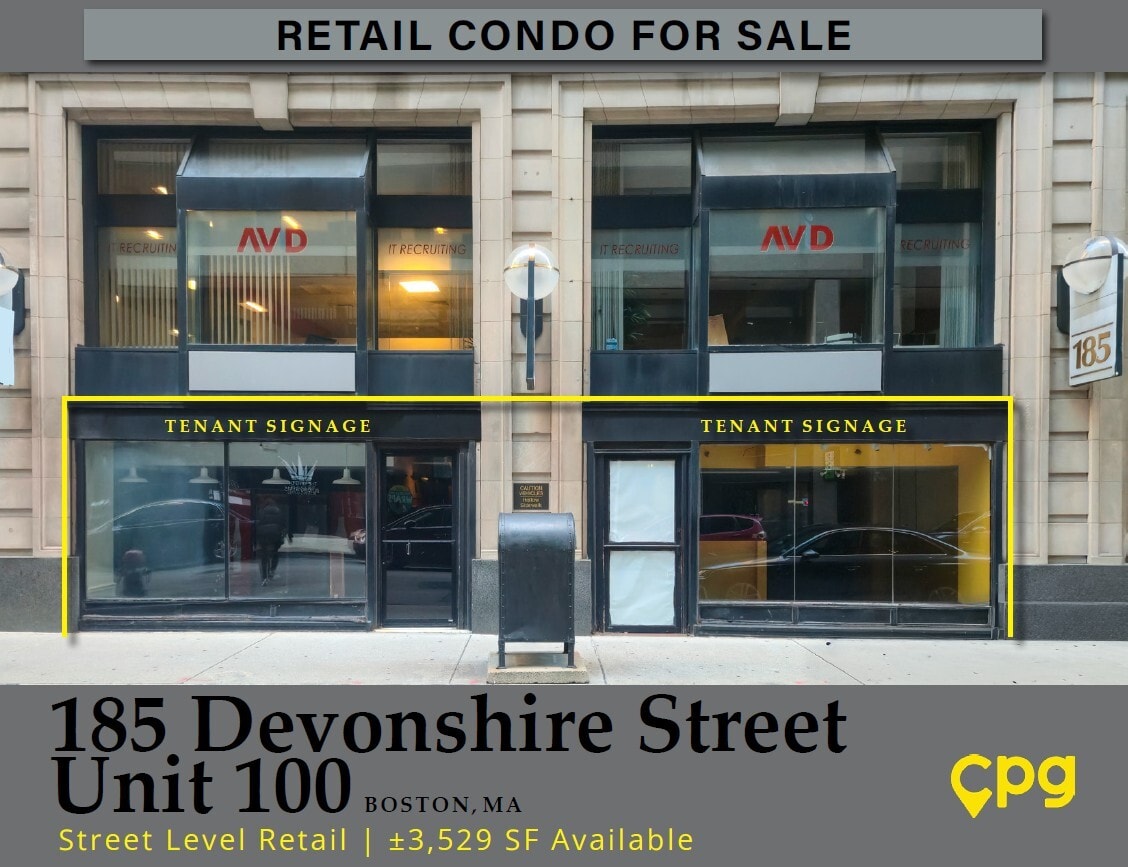 185 Devonshire St, Boston, MA for Sale