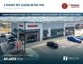 Dacula, GA Storefront Retail/Office - 862 Harbins Rd