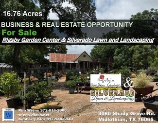 Midlothian, TX Commercial - 3080 Shady Grove Rd