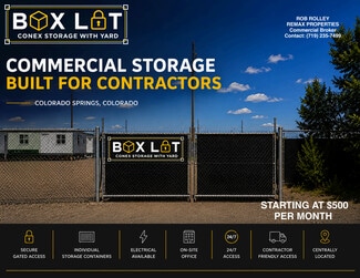 Colorado Springs, CO Industrial - 265 E Taylor St Colorado Springs, CO Industrial - 265 E Taylor St