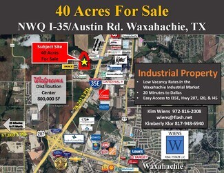 Waxahachie, TX Commercial Land