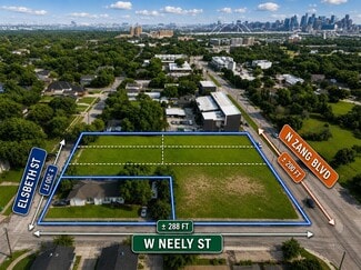 Dallas, TX Commercial Land - 1.402 Acres N Zang Blvd