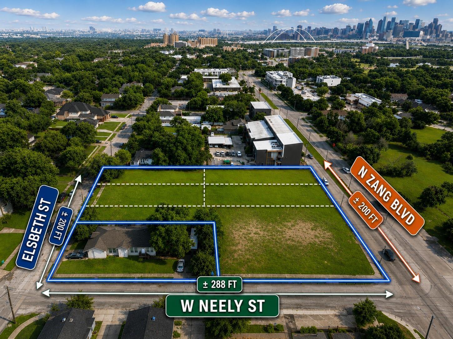 1.402 Acres N Zang Blvd, Dallas, TX for Sale