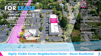 Fair Oaks, CA Retail - 4400-4410 San Juan Ave