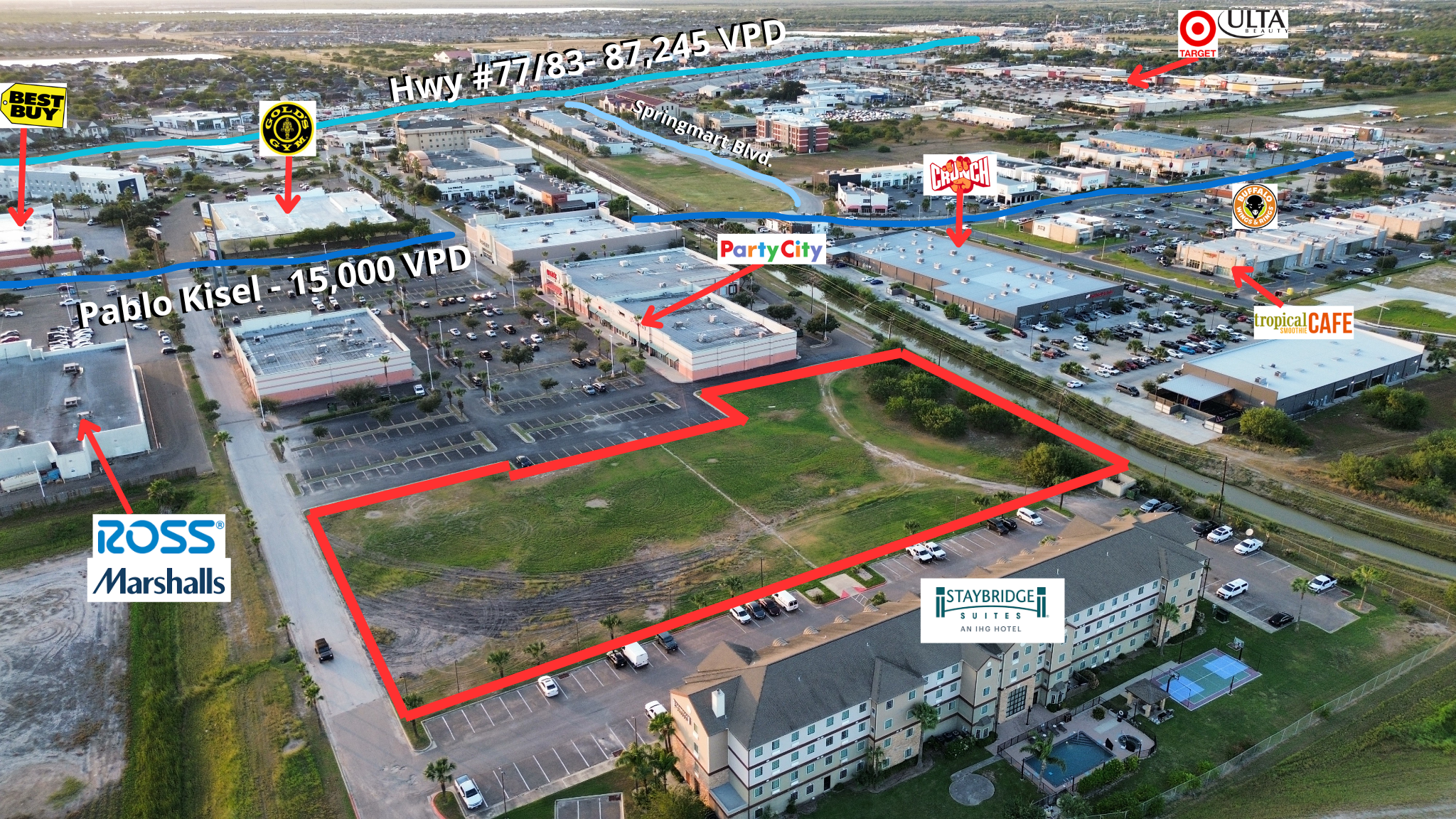 Pablo Kisel Blvd @ Pablo Kisel Blvd, Brownsville, TX for Sale