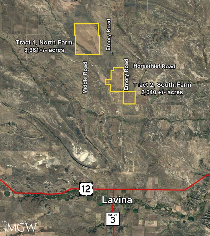 Emory Road, Lavina, MT for Sale