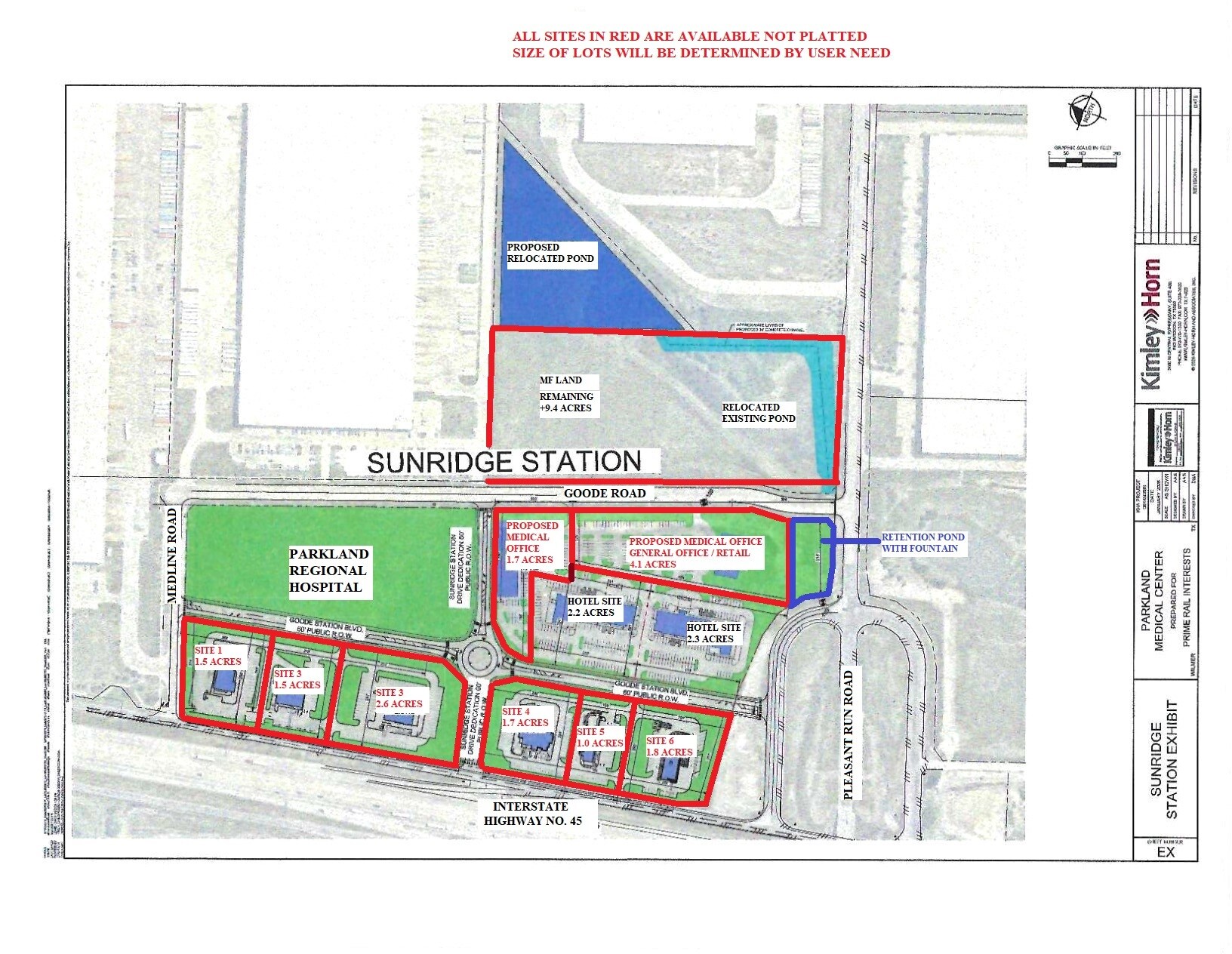 NEC I-45 & Pleasant Run Rd, Wilmer, TX for Sale