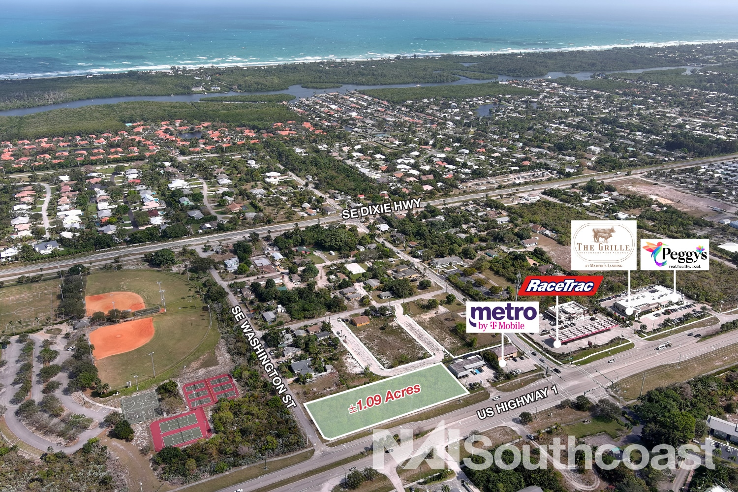 US Hwy 1 & Washington St, Hobe Sound, FL for Sale