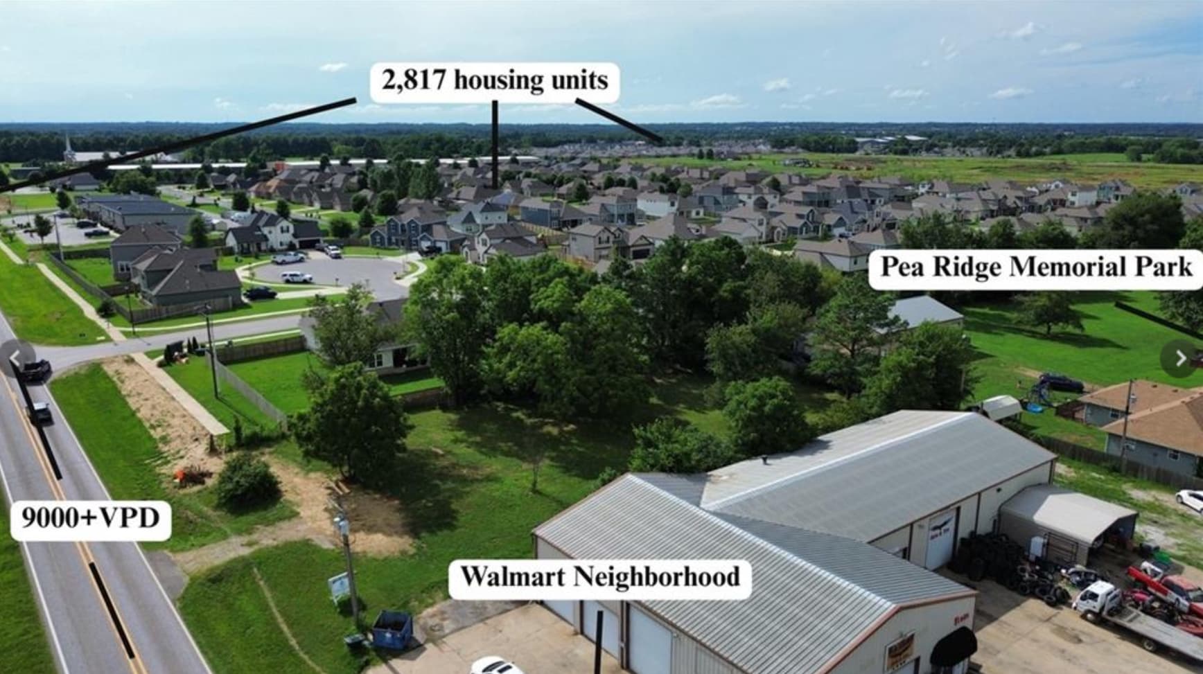 892 Slack St, Pea Ridge, AR for Sale