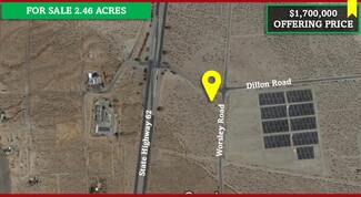 North Palm Springs, CA Commercial Land - Worsley Rd