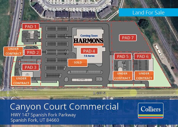 Hwy 147 (400 N) Spanish Fork Pkwy, Spanish Fork, UT for Sale