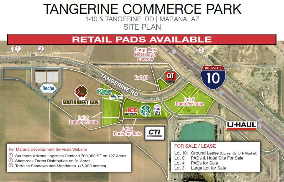 Tangerine & I-10, Marana, AZ for Sale