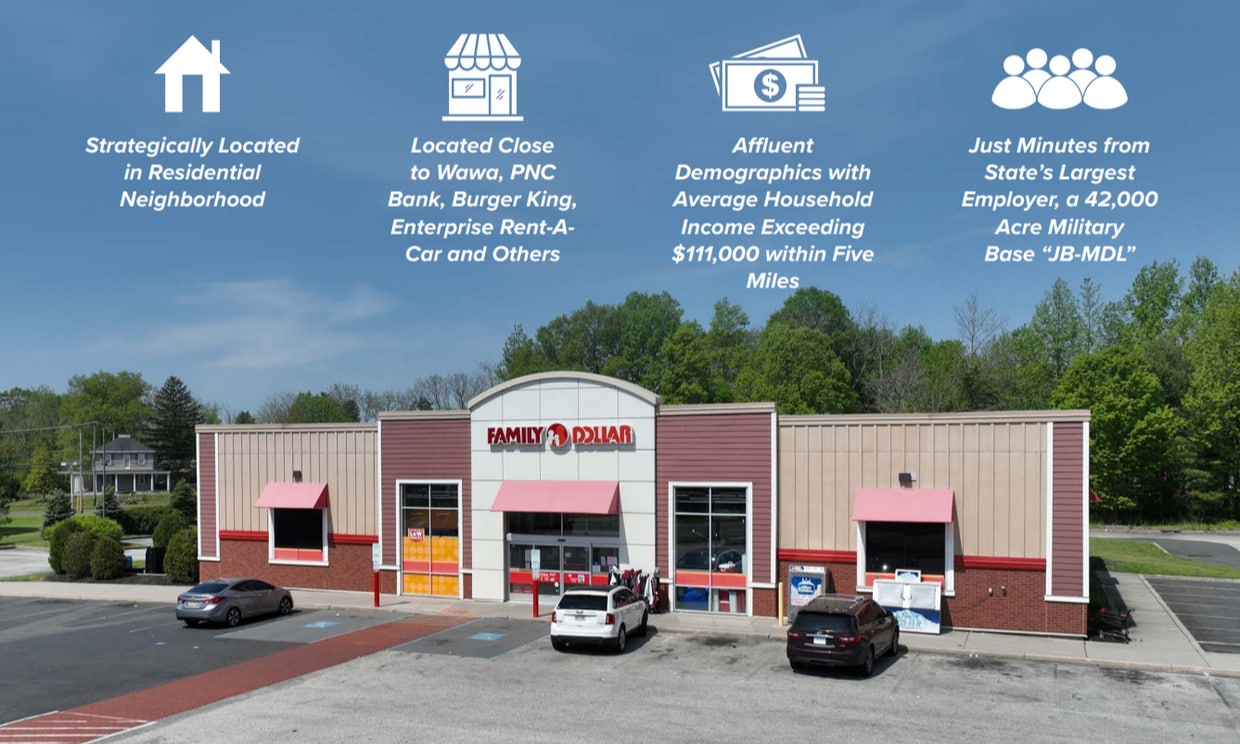 25 Fort Dix Rd Pemberton, NJ 08068 Retail Property for Sale on