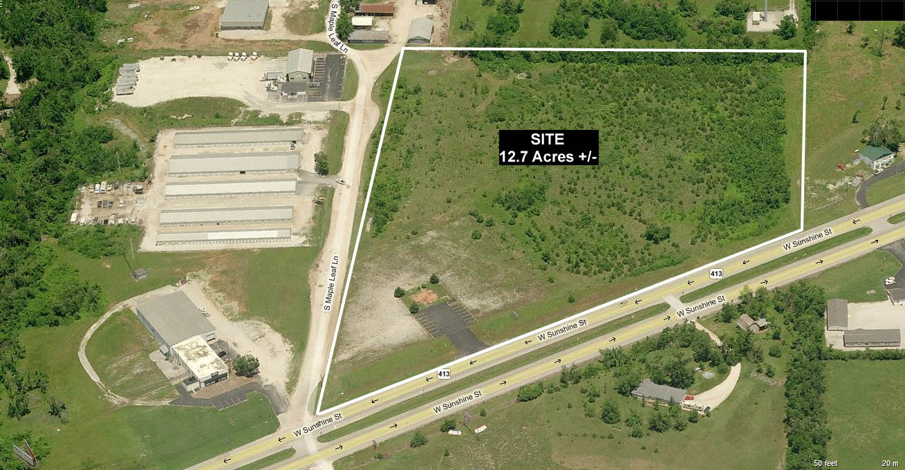 5389 W Sunshine Springfield, MO 65619 Land Property for Sale on