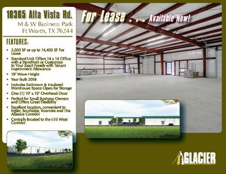 Fort Worth, TX Flex - 10379 Alta Vista Rd