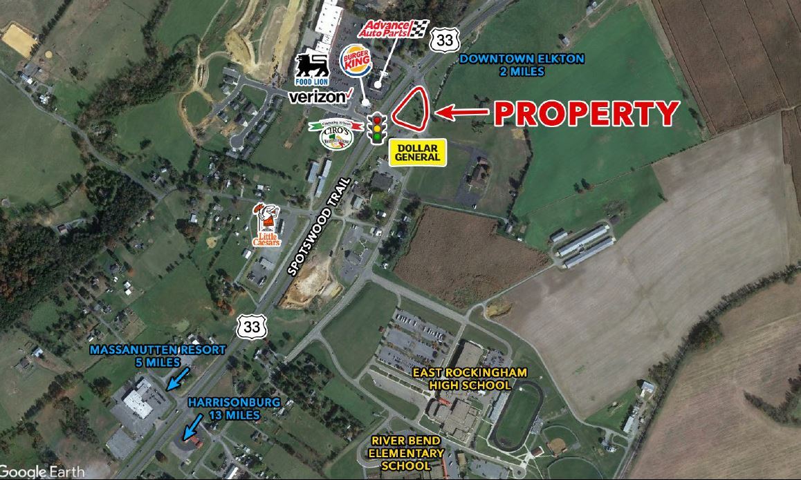 Route 33 @ Route 981, Elkton, VA for Sale