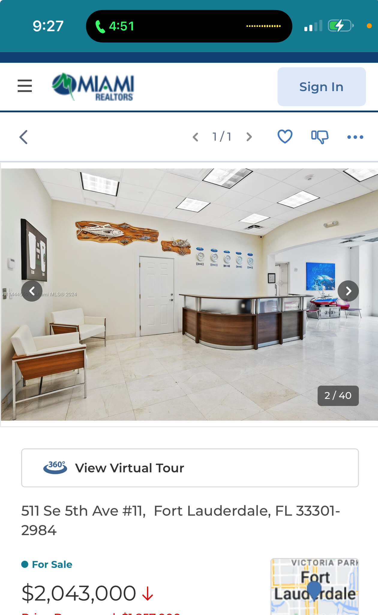 , Fort Lauderdale, FL for Sale