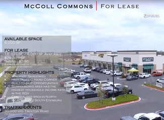 Edinburg, TX Retail - 3832 S McColl Rd Edinburg, TX Retail - 3832 S McColl Rd