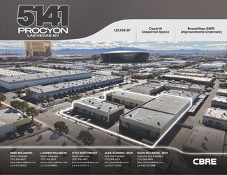 Las Vegas, NV Industrial - 5141 Procyon St