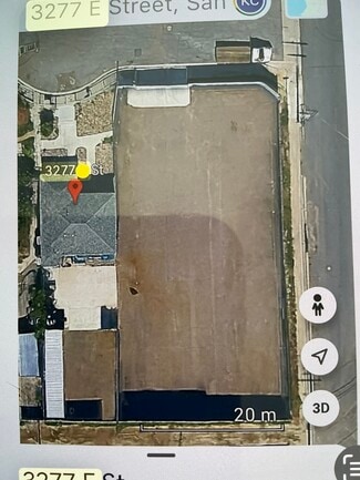 San Diego, CA Industrial Land - 3277 E St