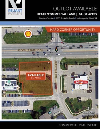 Indianapolis, IN Commercial Land - 8353 Rockville Rd