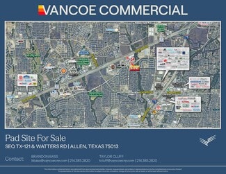 Allen, TX Commercial - SEQ TX-121 & Watters Rd