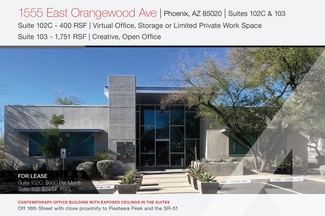 Phoenix, AZ Office - 1555 E Orangewood Ave Phoenix, AZ Office - 1555 E Orangewood Ave