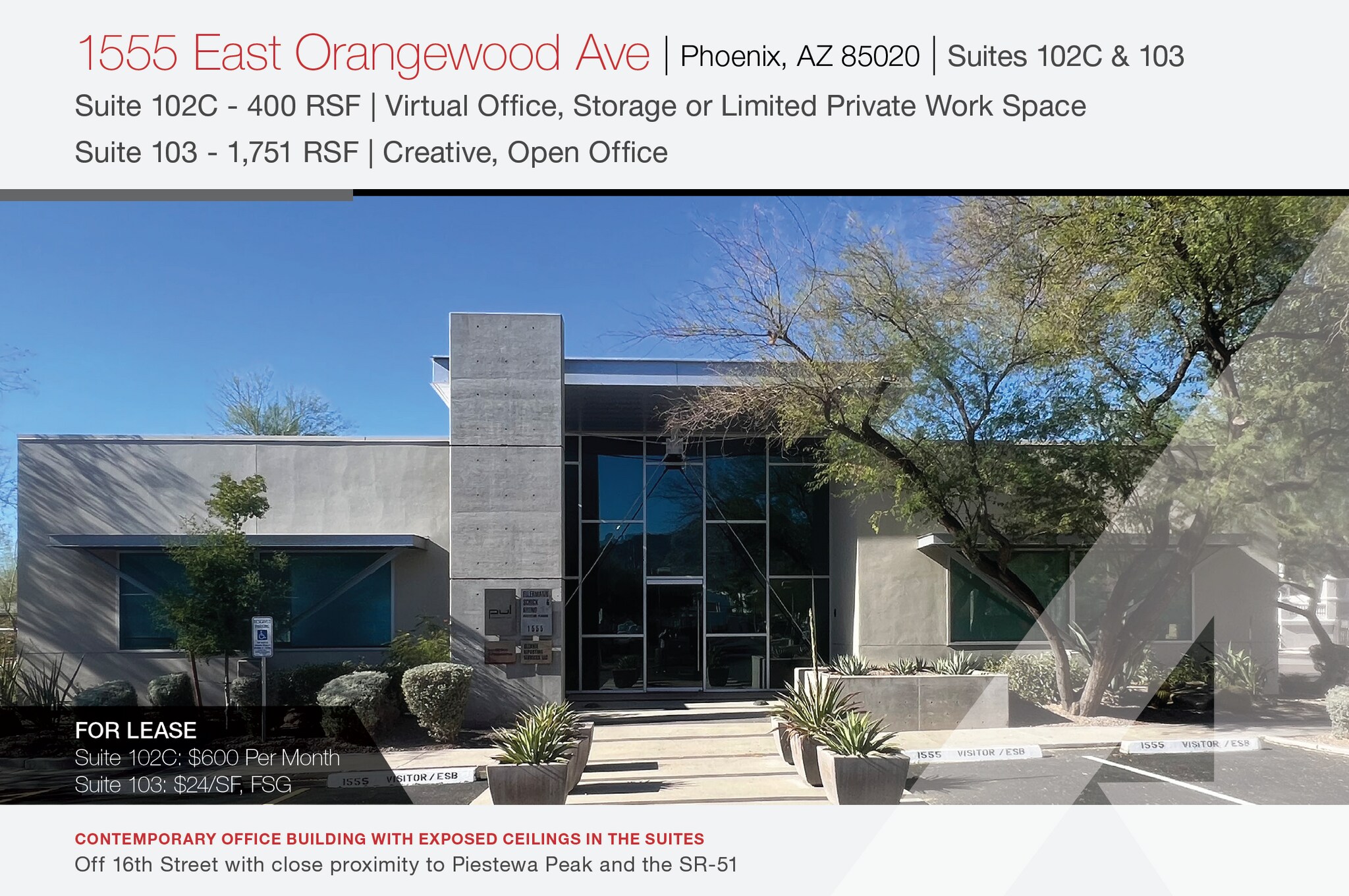 1555 E Orangewood Ave, Phoenix, AZ for Rent