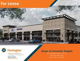 Round Rock, TX Office/Retail - 4450 University Blvd