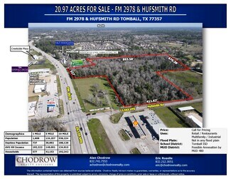 Tomball, TX Commercial Land - 0 FM 2978 Tomball, TX Commercial Land - 0 FM 2978