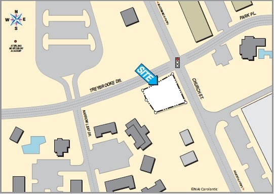 Church St @ Treybrooke Dr, Morrisville, NC for Sale