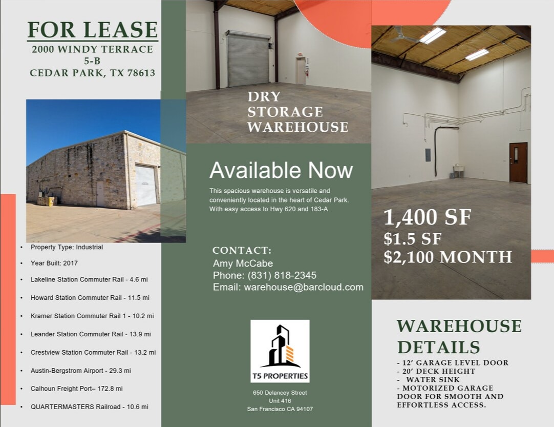 2000 Windy Ter, Cedar Park, TX for Rent